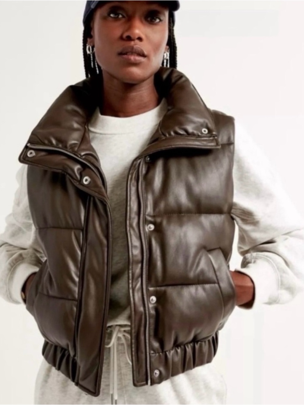 Abercrombie & Fitch Ultra mini puffer vest size XS ( NWOT)